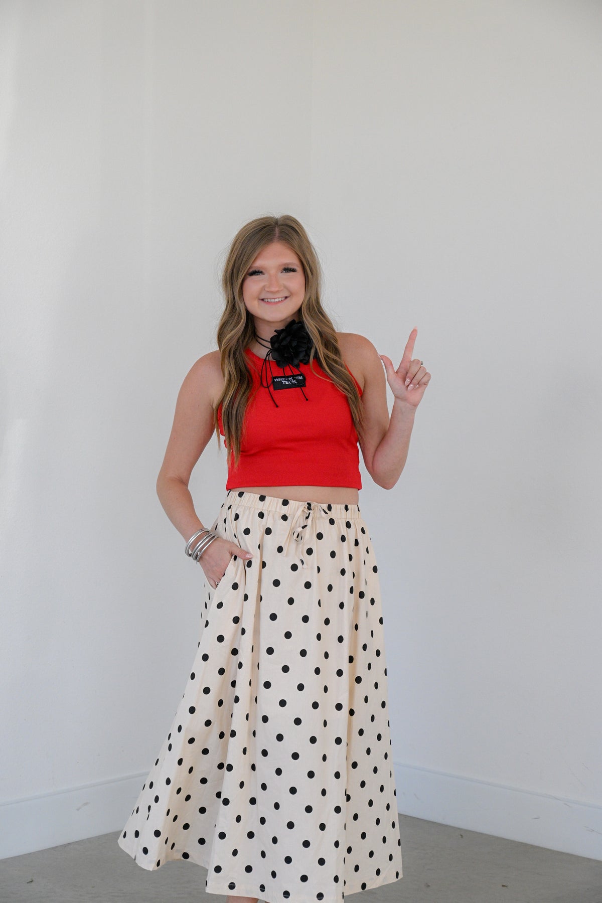 The Dottie Days Maxi Skirt