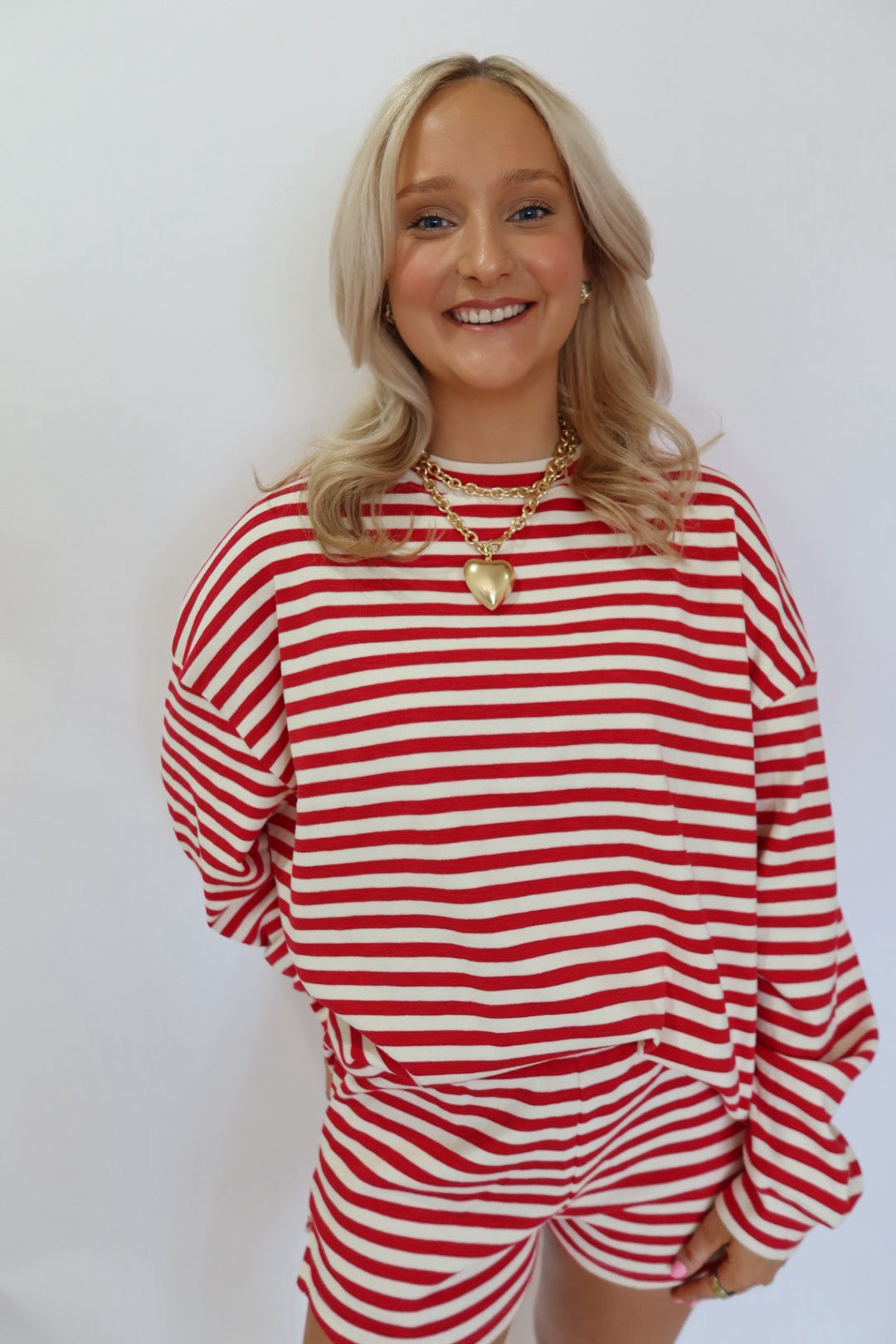 Striped Relaxed Long Sleeve