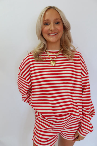 Striped Relaxed Long Sleeve