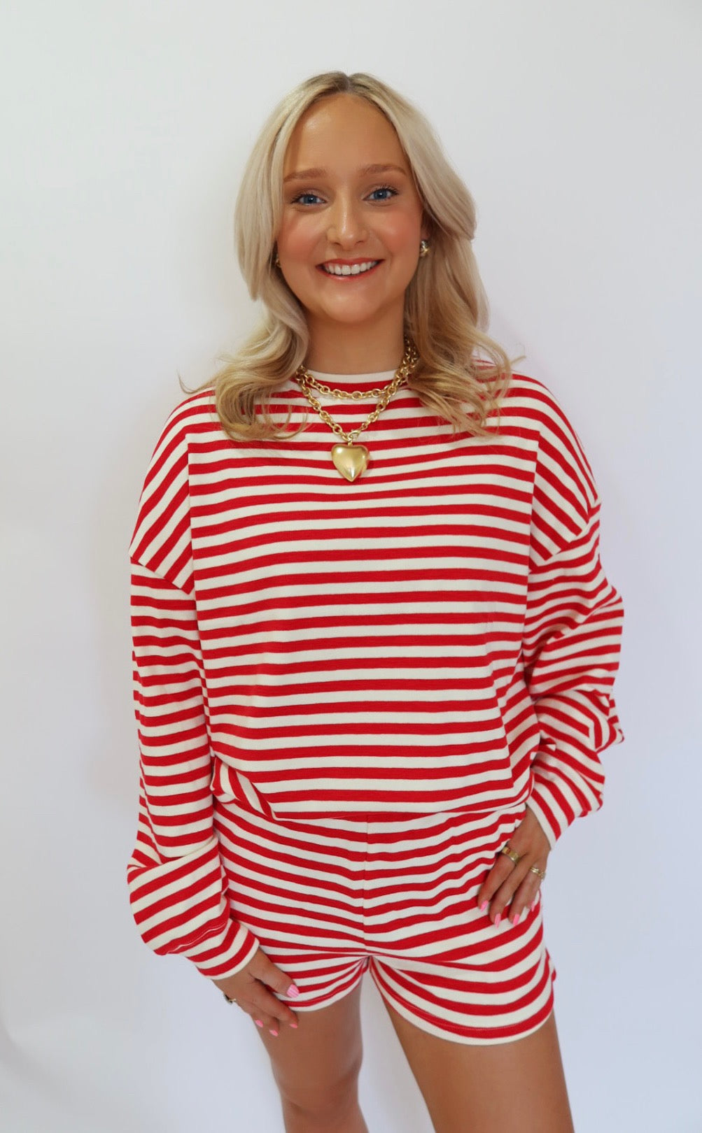 Striped Relaxed Long Sleeve