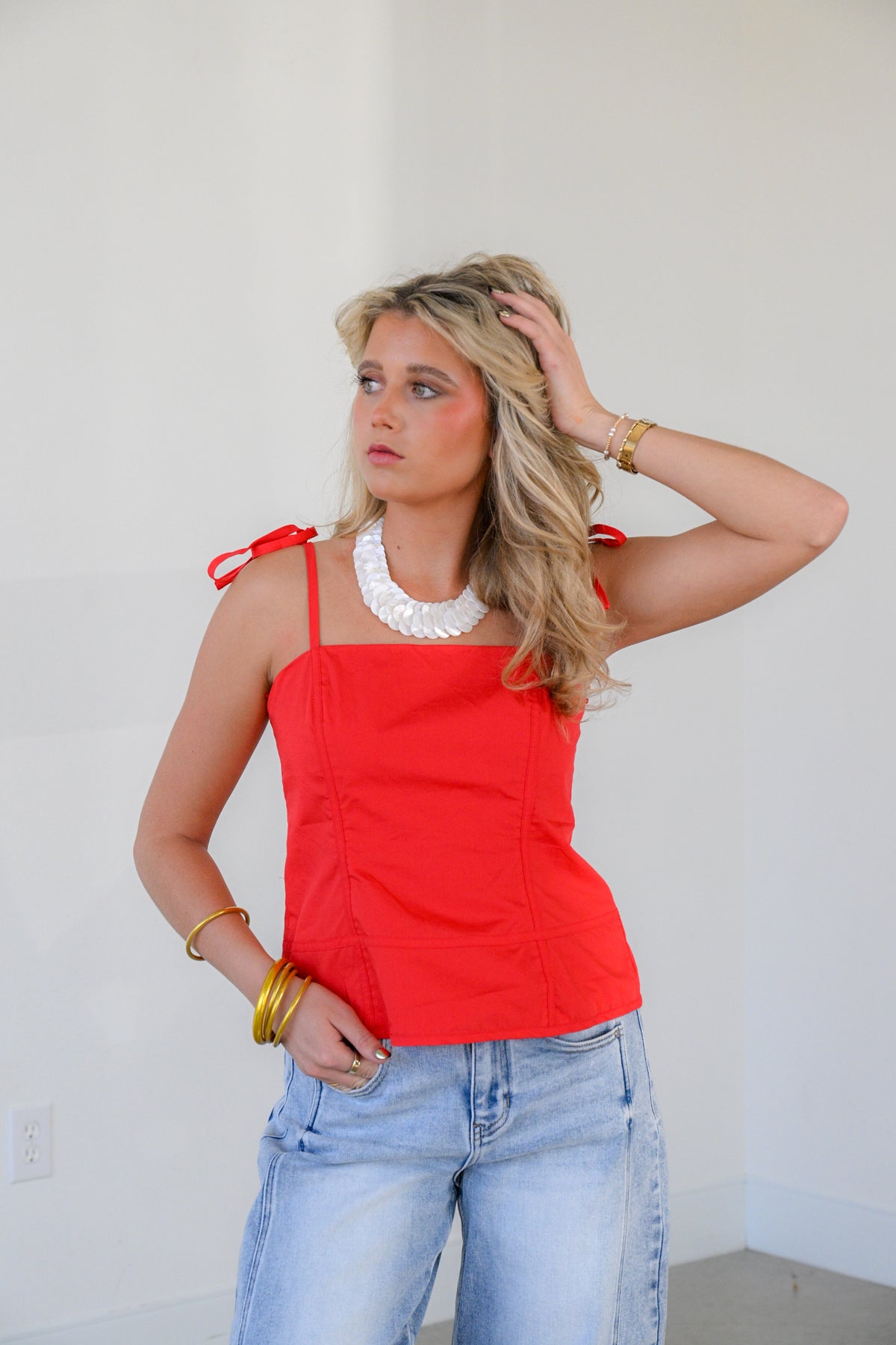 Rally Red Top