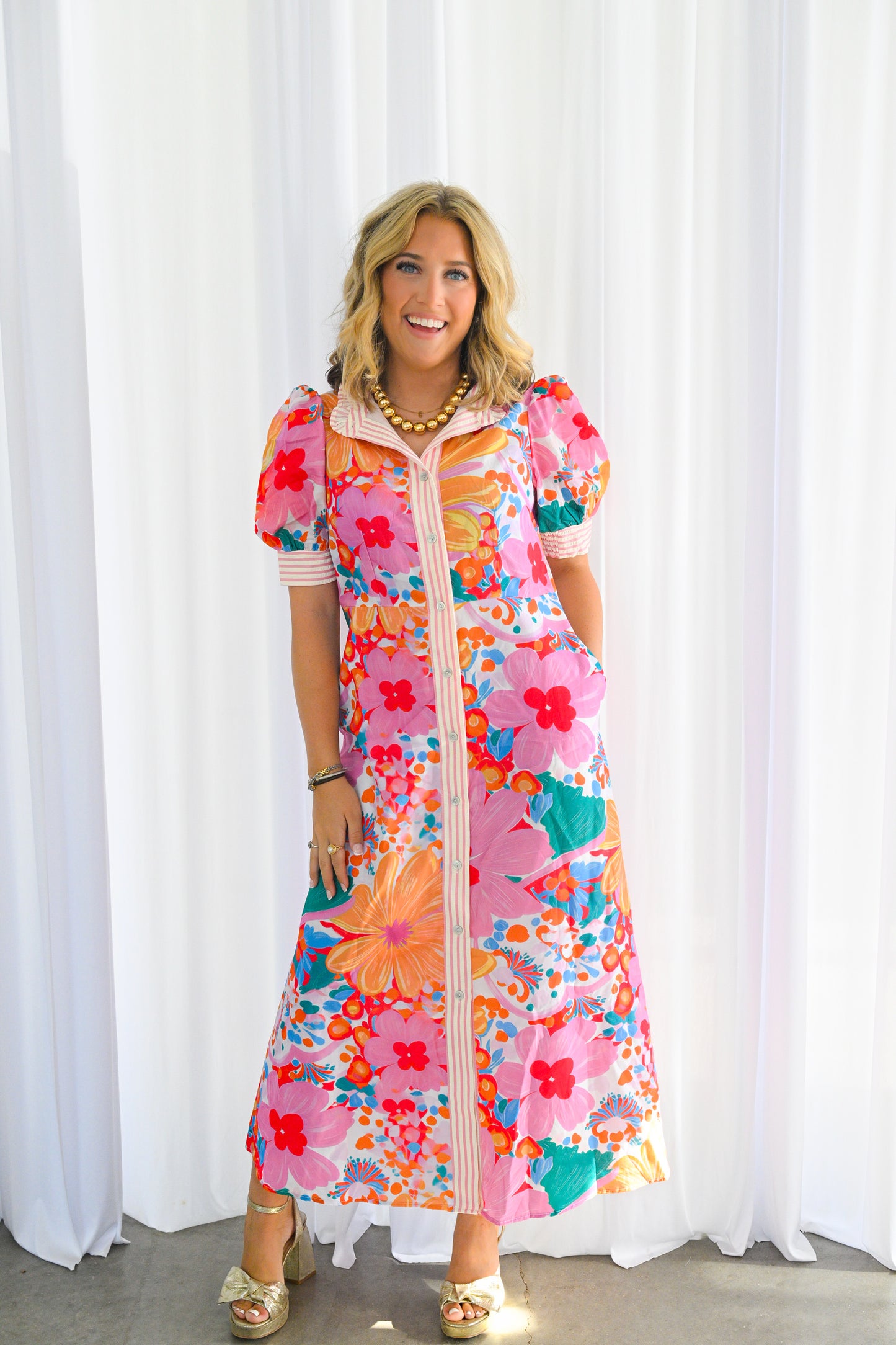 Floral Vacation Dress
