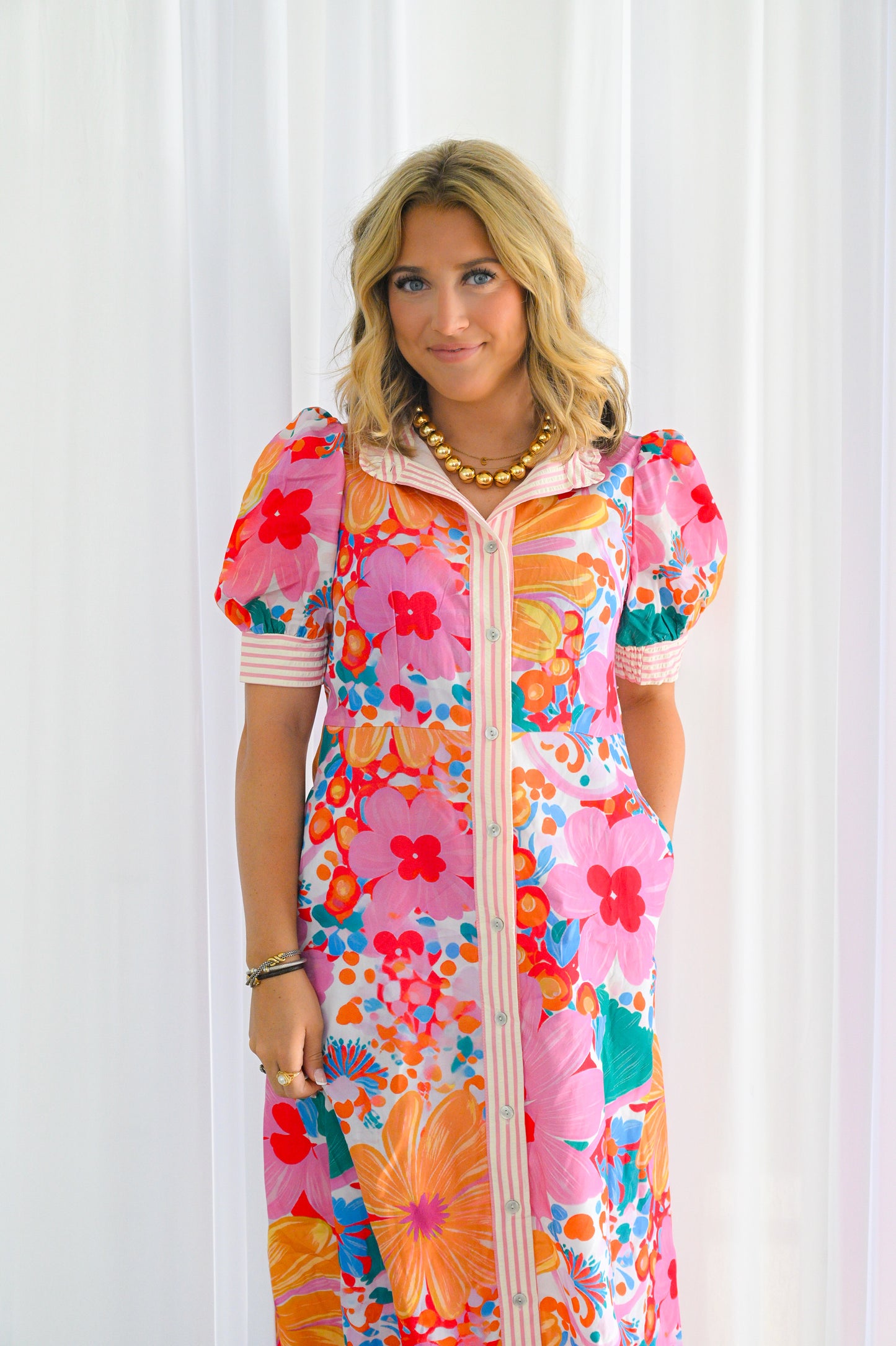 Floral Vacation Dress