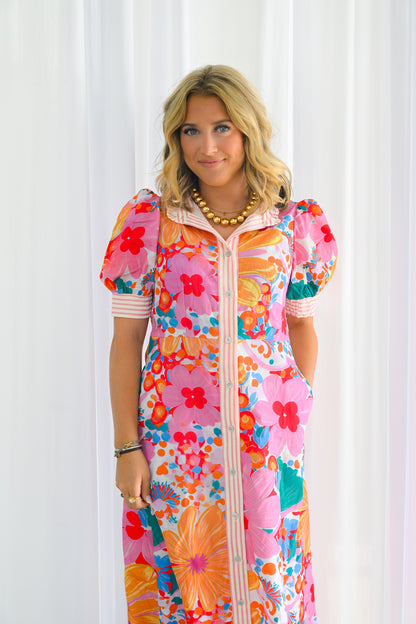 Floral Vacation Dress