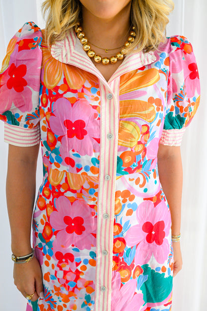 Floral Vacation Dress