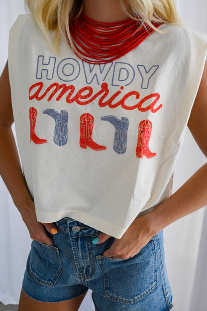 HOWDY AMERICA TEE