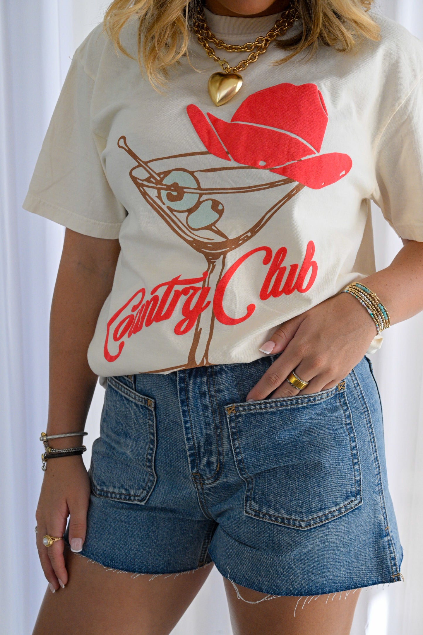 COWBOY MARTINI TEE
