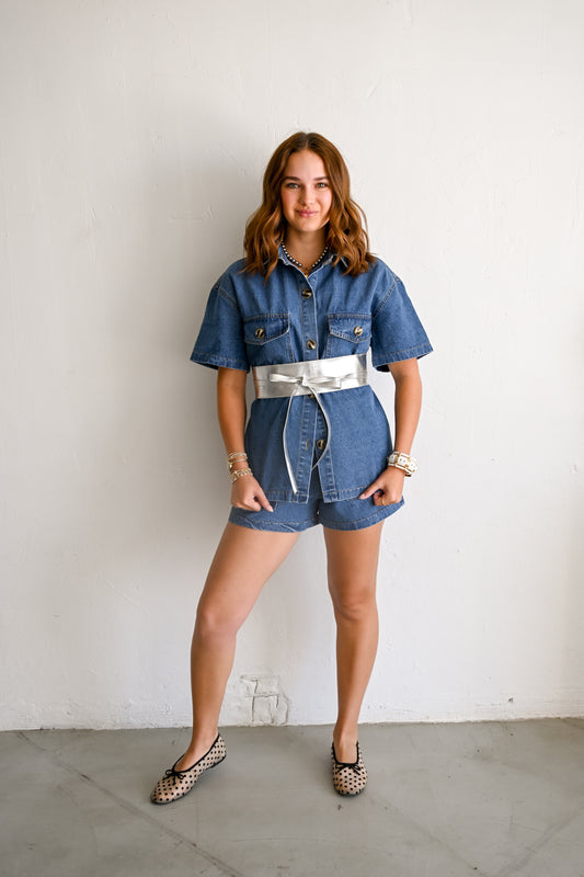 Western Denim Set