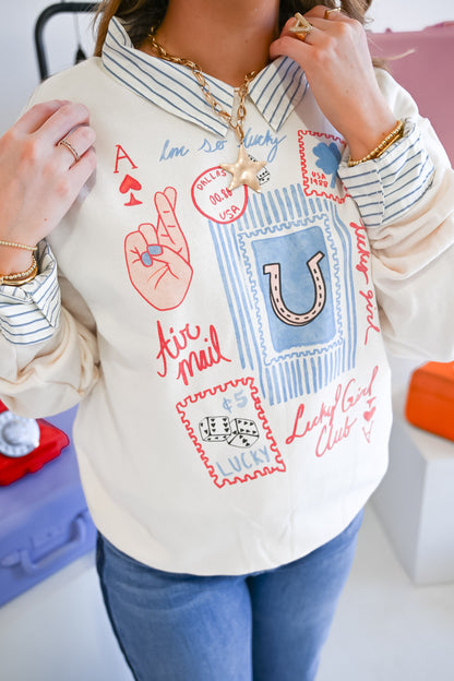 Lucky Girl Club Sweatshirt