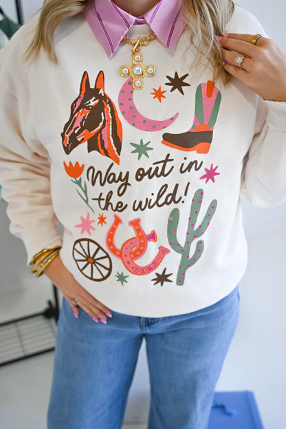 Way Out in the Wild Sweatshirt